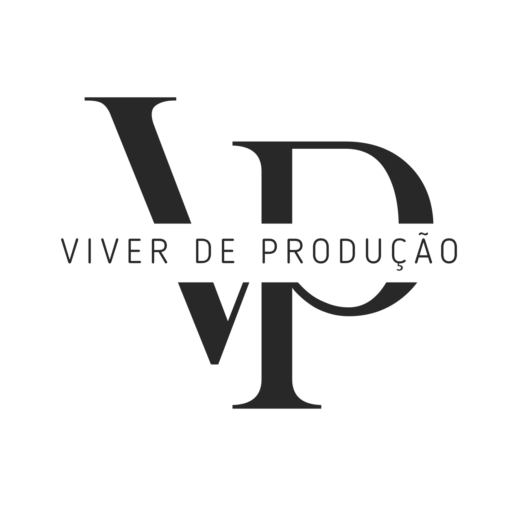 logo viver de produção preto